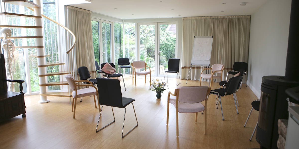 Annex@No4 workshop venue - circle of chairs